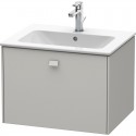 Тумба бетонно-серый матовый 62 см Duravit Brioso BR400100707 Тумба бетонно-серый матовый 62 см Duravit Brioso BR400100707