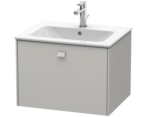 Тумба бетонно-серый матовый 62 см Duravit Brioso BR400100707