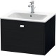 Тумба черный дуб 62 см Duravit Brioso BR400101016