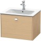 Тумба дуб 62 см Duravit Brioso BR400101030