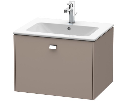 Тумба базальт матовый 62 см Duravit Brioso BR400101043