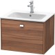 Тумба орех 62 см Duravit Brioso BR400101079