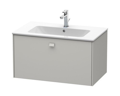 Тумба бетонно-серый матовый 82 см Duravit Brioso BR400200707