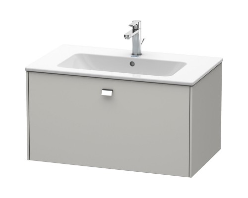 Тумба бетонно-серый матовый 82 см Duravit Brioso BR400201007