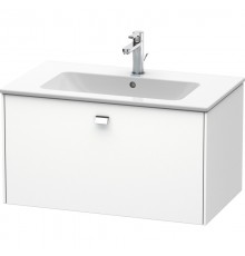 Тумба белый матовый 82 см Duravit Brioso BR400201018