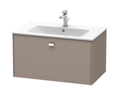 Тумба базальт матовый 82 см Duravit Brioso BR400201043