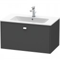 Тумба графит матовый 82 см Duravit Brioso BR400201049 Тумба графит матовый 82 см Duravit Brioso BR400201049
