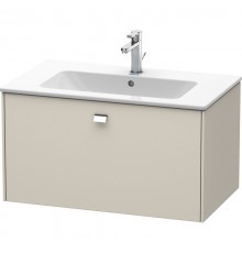 Тумба тауп матовый 82 см Duravit Brioso BR400201091