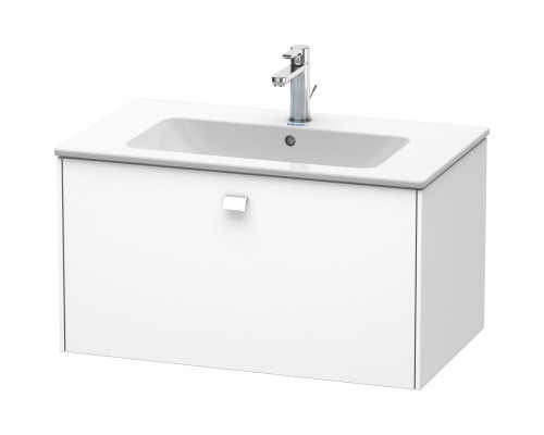 Тумба белый матовый 82 см Duravit Brioso BR400201818