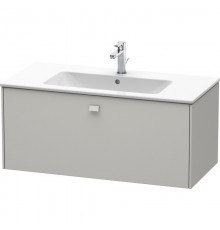 Тумба бетонно-серый матовый 102 см Duravit Brioso BR400300707