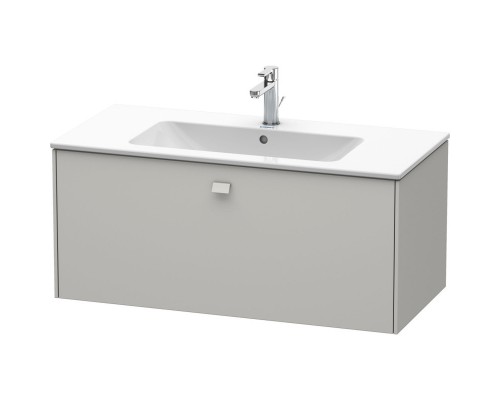 Тумба бетонно-серый матовый 102 см Duravit Brioso BR400300707