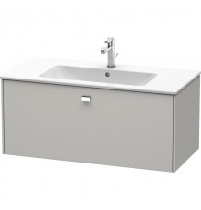 Тумба бетонно-серый матовый 102 см Duravit Brioso BR400301007