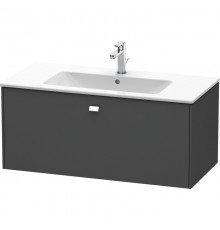 Тумба графит матовый 102 см Duravit Brioso BR400301049