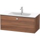 Тумба орех 102 см Duravit Brioso BR400301079