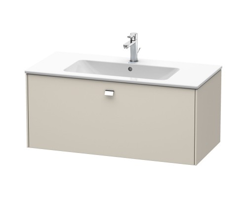 Тумба тауп матовый 102 см Duravit Brioso BR400301091