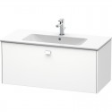 Тумба белый матовый 102 см Duravit Brioso BR400301818