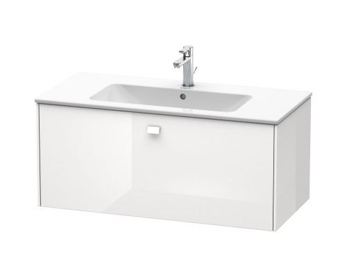 Тумба белый глянец 102 см Duravit Brioso BR400302222