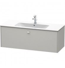 Тумба бетонно-серый матовый 122 см Duravit Brioso BR400400707