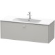 Тумба бетонно-серый матовый 122 см Duravit Brioso BR400400707