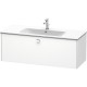 Тумба белый матовый 122 см Duravit Brioso BR400401018