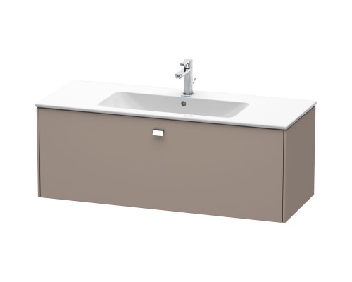 Тумба базальт матовый 122 см Duravit Brioso BR400401043