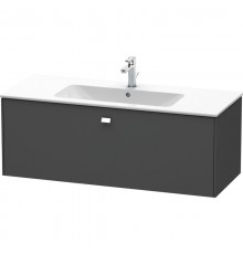 Тумба графит матовый 122 см Duravit Brioso BR400401049