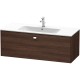 Тумба каштан 122 см Duravit Brioso BR400401053