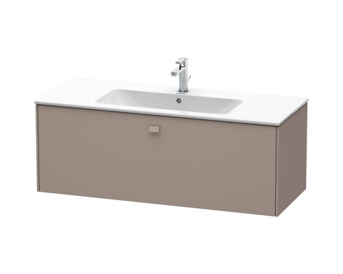 Тумба базальт матовый 122 см Duravit Brioso BR400404343