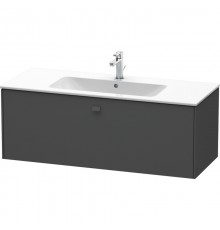 Тумба графит матовый 122 см Duravit Brioso BR400404949