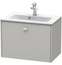 Тумба бетонно-серый матовый 62 см Duravit Brioso BR401000707