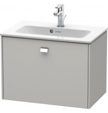 Тумба бетонно-серый матовый 62 см Duravit Brioso BR401001007