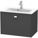 Тумба графит матовый 62 см Duravit Brioso BR401001049 Тумба графит матовый 62 см Duravit Brioso BR401001049