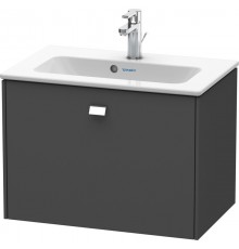 Тумба графит матовый 62 см Duravit Brioso BR401001049