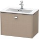 Тумба лен 62 см Duravit Brioso BR401001075