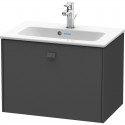 Тумба графит матовый 62 см Duravit Brioso BR401004949 Тумба графит матовый 62 см Duravit Brioso BR401004949
