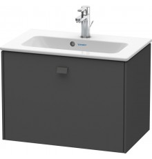 Тумба графит матовый 62 см Duravit Brioso BR401004949