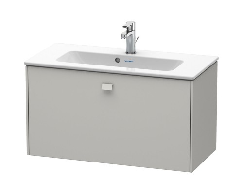 Тумба бетонно-серый матовый 82 см Duravit Brioso BR401100707