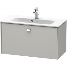 Тумба бетонно-серый матовый 82 см Duravit Brioso BR401101007