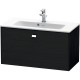 Тумба черный дуб 82 см Duravit Brioso BR401101016