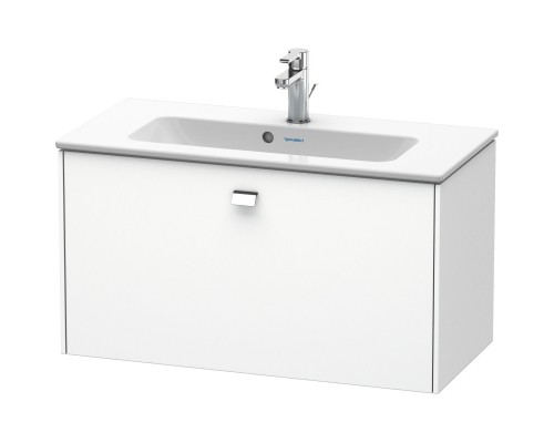 Тумба белый матовый 82 см Duravit Brioso BR401101018