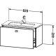 Тумба базальт матовый 82 см Duravit Brioso BR401101043