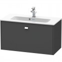 Тумба графит матовый 82 см Duravit Brioso BR401101049 Тумба графит матовый 82 см Duravit Brioso BR401101049
