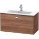 Тумба орех 82 см Duravit Brioso BR401101079