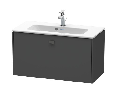 Тумба графит матовый 82 см Duravit Brioso BR401104949