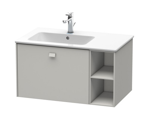 Тумба бетонно-серый матовый 82 см Duravit Brioso BR401200707