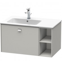 Тумба бетонно-серый матовый 82 см Duravit Brioso BR401201007