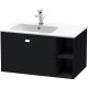 Тумба черный дуб 82 см Duravit Brioso BR401201016