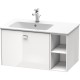 Тумба белый глянец 82 см Duravit Brioso BR401201022