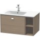 Тумба серый дуб 82 см Duravit Brioso BR401201035