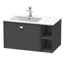 Тумба графит матовый 82 см Duravit Brioso BR401201049